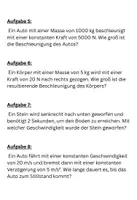 Vorschau - Arbeitsblätter - 50 anspruchsvolle Aufgaben zu physikalischen Grundlagen - Seite 1