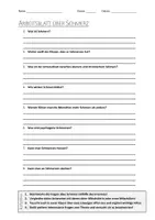 Vorschau - Arbeitsblätter - AB mit Fragen zum Thema "Schmerz" + Lösungsblatt + Infografik - Deckblatt