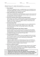 Vorschau - Arbeitsblätter - AB mit Fragen zum Thema "Schmerz" + Lösungsblatt + Infografik - Seite 3