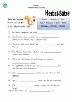 Vorschau - Arbeitsblätter - Herbst 2 : DEUTSCH - Materialkiste 3./4. Klasse - Seite 3