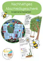 Vorschau - Bildkarten - Nachhaltiges Abschiedsgeschenk 1. bis 6. Klasse - Deckblatt