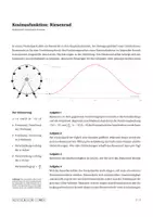 Vorschau - Arbeitsblätter - Kosinusfunktion: Riesenrad - Deckblatt