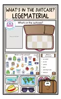 Vorschau - Arbeitsblätter - What is in the suitcase? - Legematerial - Deckblatt