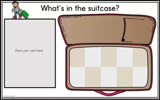 Vorschau - Arbeitsblätter - What is in the suitcase? - Legematerial - Seite 1