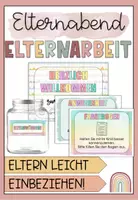 Vorschau - Anderer Materialtyp - Elternabend gestalten - Elternabend Begrüßung - Deckblatt