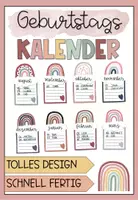 Vorschau - Anderer Materialtyp - Geburtstagskalender zum Ausdrucken - Seite 1