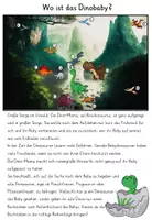 Vorschau - Arbeitsblätter - Lesespur Wo ist das Dinobaby? (4fach differenziert) - Seite 2