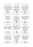 Vorschau - Spiele - English Conversation Cards - Books and Reading (36 cards) - Seite 2