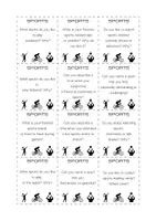Vorschau - Spiele - English Conversation Cards - Sports - Seite 1