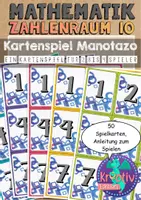 Vorschau - Spiele - Kartenspiel Zahlen Manotazo bis 10 - Deckblatt
