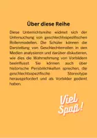 Vorschau - Unterrichtsreihen - Gender und Rolemodels: Produktionsorientierte Unterrichtsreihe oder Projekt - Seite 1