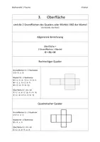 Vorschau - Fördermaterial/Inklusion - Merkblätter Quader und Würfel - Seite 2