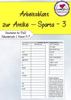 Vorschau - Arbeitsblätter - Materialpaket "Das antike Griechenland-für DaZ" - Seite 3