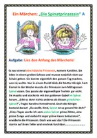 Vorschau - Arbeitsblätter - Märchen fortsetzen (dreifach differenziert) - Seite 1
