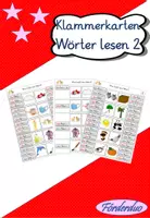 Vorschau - Spiele - Materialpaket "Wörter lesen 2" - Seite 1