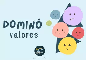 Vista previa - Juegos / Gamificación - DOMINÓ TRIANGULAR VALORES - página 1