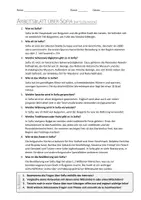 Vorschau - Arbeitsblätter - AB mit Fragen zum Thema "Sofia" + Lösungsblatt - Seite 1