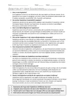 Vorschau - Arbeitsblätter - AB mit Fragen zum Thema "Sojabohne" + Lösungsblatt + Mindmap - Seite 1