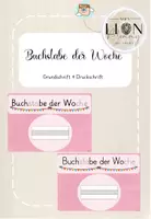 Vorschau - Poster - Buchstabe der Woche (DR/GR) - Deckblatt