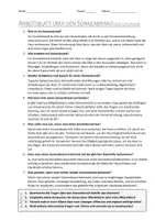 Vorschau - Arbeitsblätter - AB mit Fragen zum Thema "Sonnenbrand" + Lösungsblatt + Infografik - Seite 2