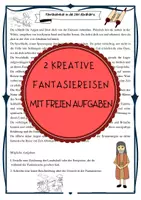 Vorschau - Arbeitsblätter - Fantasiereise in die Zeit Abrahams (Altes Testament) Abraham - Deckblatt