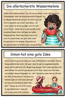 Vorschau - Fördermaterial/Inklusion - Abschreibkartei / Abschreibtexte "Am Strand" Sommer - DaZ / DaF / Deutsch - Seite 2