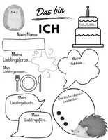 Vorschau - Arbeitsblätter - Igelklasse: Das bin ich - Arbeitsblätter - Seite 2