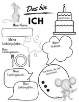 Vorschau - Arbeitsblätter - Mäuseklasse: Das bin ich - Arbeitsblätter - Seite 2