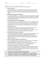 Vorschau - Arbeitsblätter - AB mit Fragen zum Thema "Stadion" + Lösungsblatt - Seite 1
