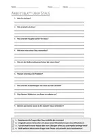 Vorschau - Arbeitsblätter - AB mit Fragen zum Thema "Stau" + Lösungsblatt - Deckblatt