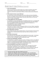 Vorschau - Arbeitsblätter - AB mit Fragen zum Thema "Staub" + Lösungsblatt - Seite 1