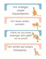 Vorschau - Poster - Klassenregeln für die Känguruklasse - Seite 3