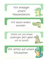 Vorschau - Poster - Klassenregeln für die Krokodilklasse - Seite 3