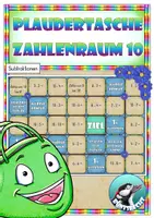 Vorschau - Unterrichtsreihen - Brettspiel : Plaudertasche - Subtraktionen - Zahlenraum 10 - Gesprächsanlässe schaffen - Deckblatt
