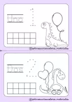 Vista previa - Manualidades / Dibujos para colorear - Paquete de material Aprender a contar - página 3