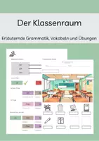 Vorschau - Arbeitsblätter - Im Klassenraum DAZ/DAF auch für ältere SuS geeignet - Deckblatt