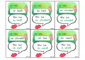 Vorschau - Spiele - Verben Einführung, Hefteintrag und Lesespiel - Seite 2