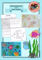 Vorschau - Arbeitsblätter - Yayoi Kusama - Unterwasserwelt - Kunst (Schritt-für-Schritt) - Deckblatt
