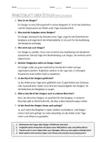 Vorschau - Arbeitsblätter - AB mit Fragen zum Thema "Steiger" + Lösungsblatt - Seite 1