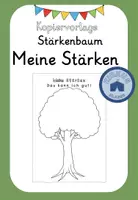 Vorschau - Arbeitsblätter - Stärkenbaum: Meine Stärken/Das kann ich gut (Kopiervorlage) - Deckblatt