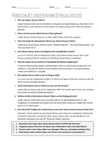 Vorschau - Arbeitsblätter - AB mit Fragen zum Thema "Johann Strauss (Vater)" + Lösungsblatt + Mindmap + Infografik - Seite 3