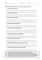 Vorschau - Arbeitsblätter - AB mit Fragen zum Thema "Streifenhörnchen" + Lösungsblatt - Deckblatt