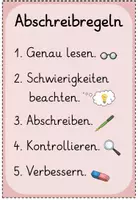 Vorschau - Poster - Merkposter: Abschreibtipps/Abschreibregeln - Seite 2