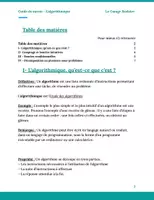 Aperçu - Outils du professeur - Guide de survie : L’algorithmique et Scratch - Page 1