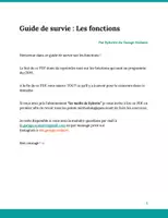 Aperçu - Apprentissages en autonomie - Guide de survie CRPE : Les fonctions - Page de couverture