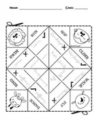 Vista previa - Hojas de trabajo - GIRAFFES CAN'T DANCE UNIT WORKSHEET - página 2