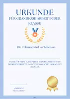 Vorschau - Anderer Materialtyp - Urkunde Kollege*innen - Seite 1