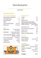 Vorschau - Stationenlernen - Mein Rätselblock Deutsch 1. Klasse - Seite 1