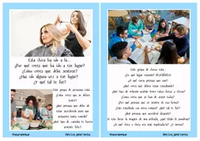 Vista previa - Hojas de trabajo - TARJETARIO TRABAJAMOS INFERENCIAS SOCIALES Y EMOCIONALES - página 3