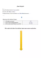 Vorschau - Arbeitsblätter - Winterferien: Lückentext. - Deckblatt